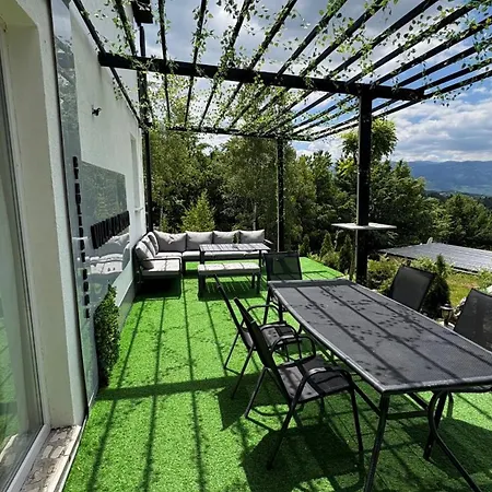 Luxury House With Private Pool, Jacuzzi & Sauna- Trebevic Villa *