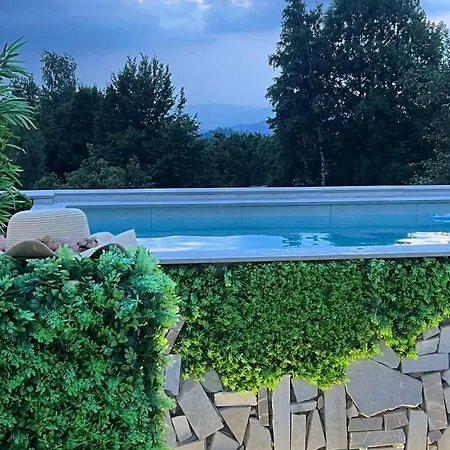Luxury House With Private Pool, Jacuzzi & Sauna- Trebevic Villa *